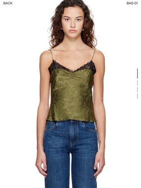 The Garment green Toulouse camisole